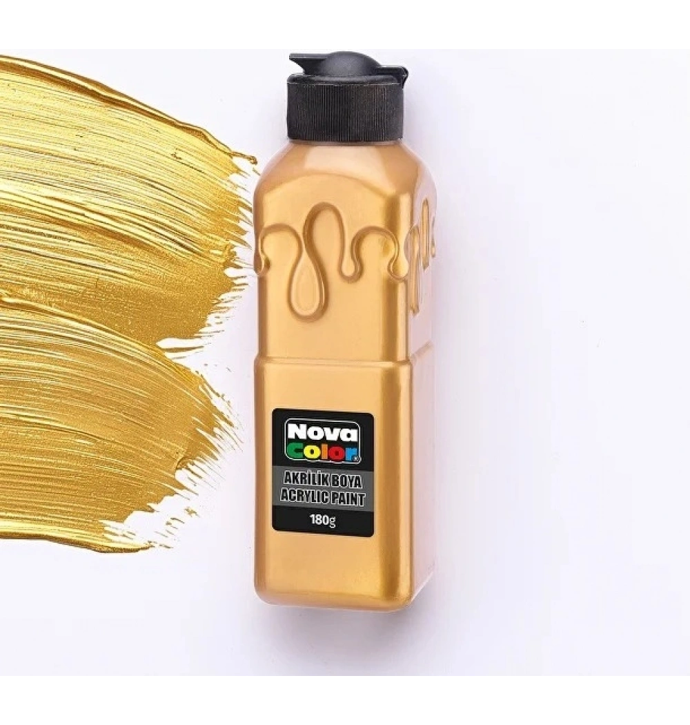 NOVA COLOR AKRİLİK 180 GR ALTIN