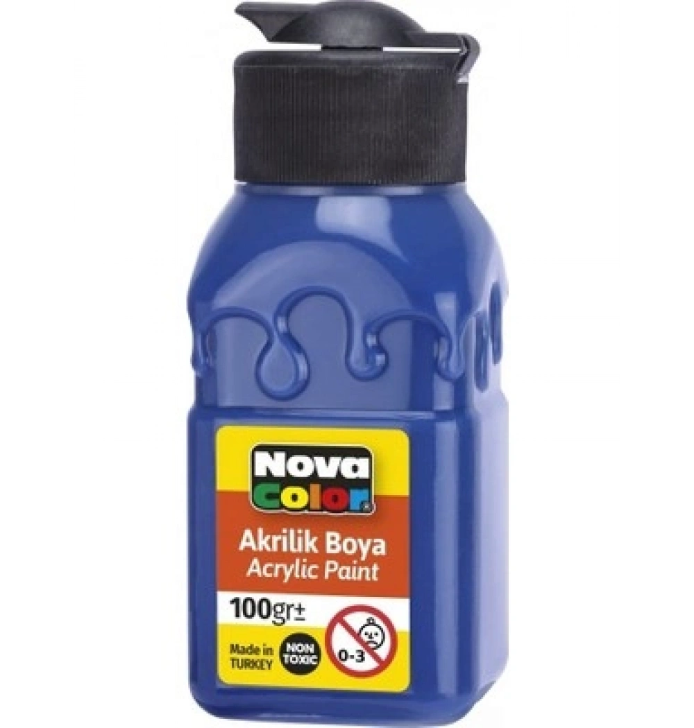 NOVA COLOR AKRİLİK 180 GR LACİVERT