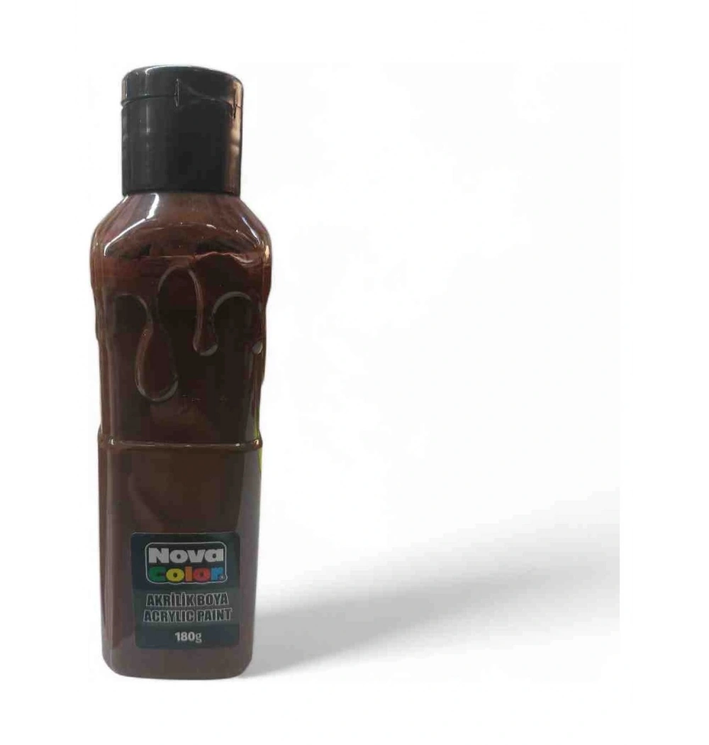 NOVA COLOR AKRİLİK 180 GR KAHVE