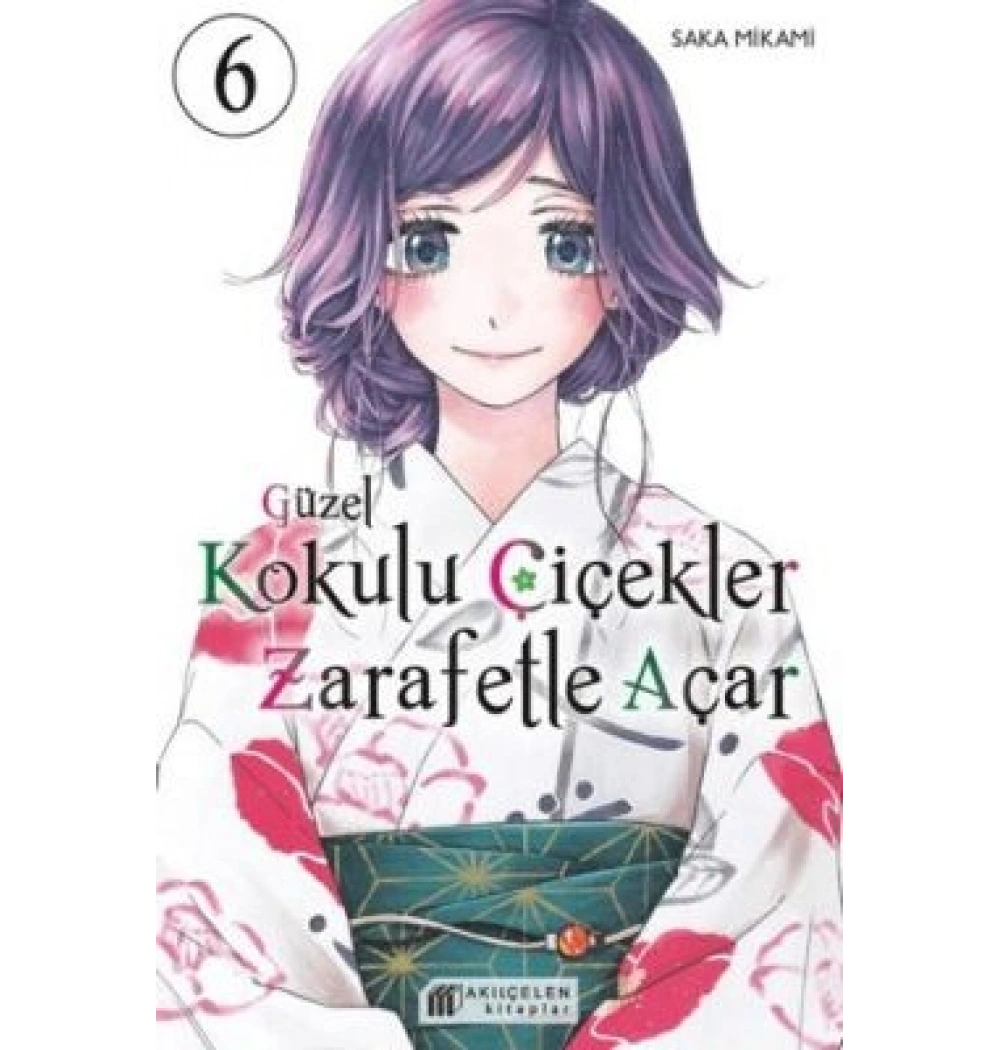 Güzel Kokulu Çiçekler Zarafetle Açar Çizgi Roman Saka Mikami Akılçelen
