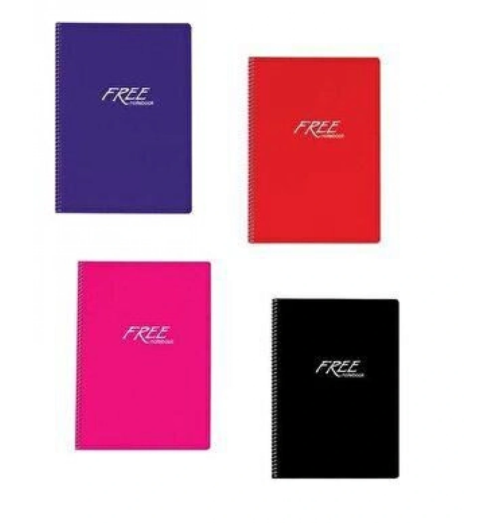 Keskin Color A4 80 Yp. Düz Pp Kapak Free Defter