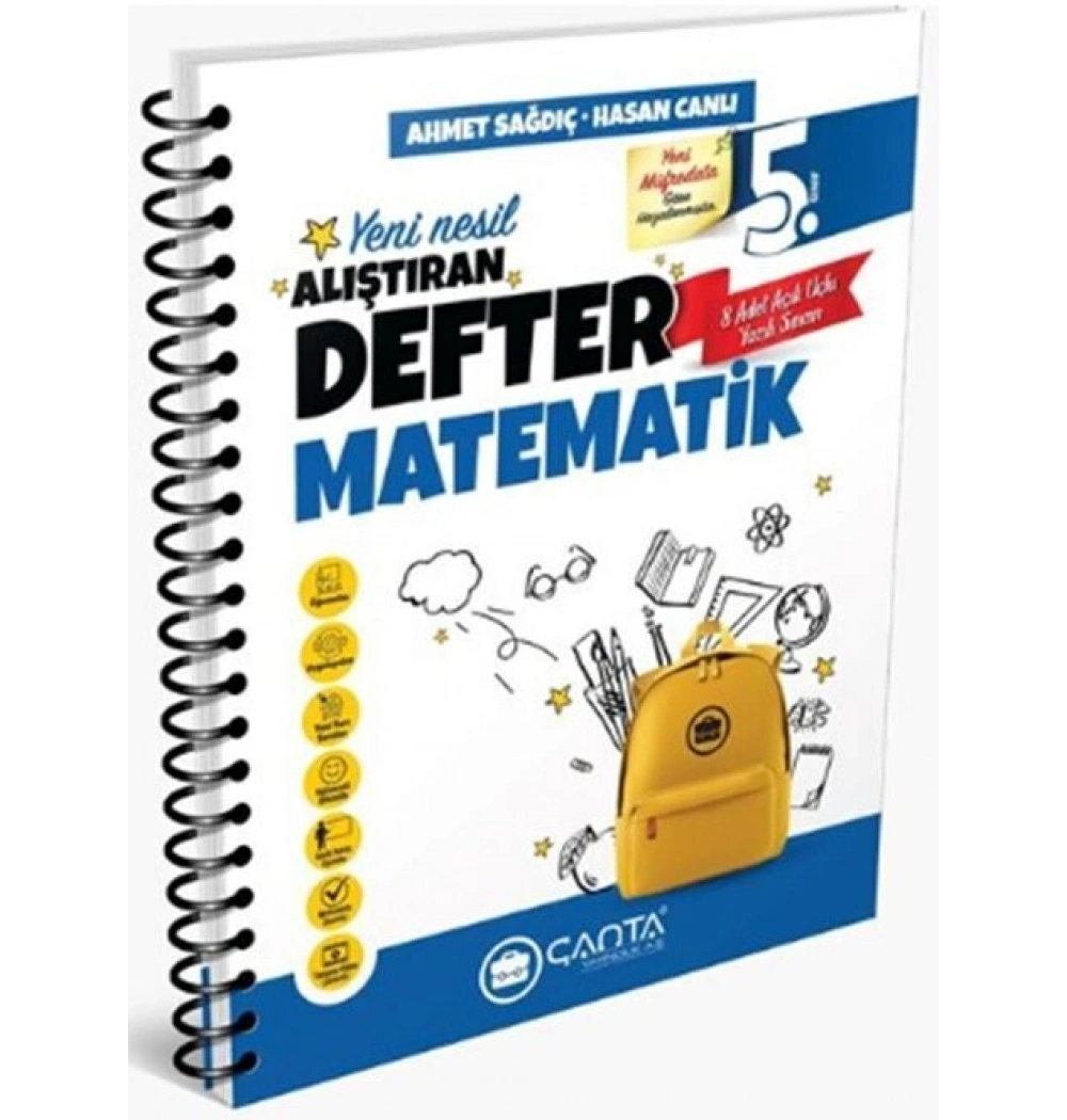 Çanta 5.Sınıf Matematik Alıştıran Defter