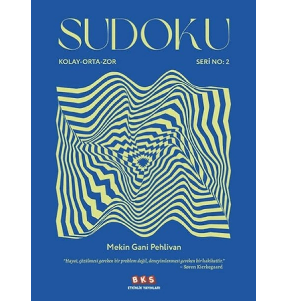 Sudoku Kolay Orta Zor Seri-2 Bks Yayınları