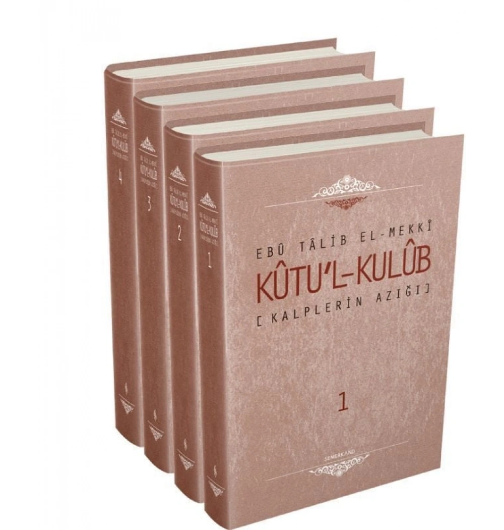 Kutül Kulüb Kalplerin Azığı 4 Cilt Takım Ebu Talib Elmekki Semerkant