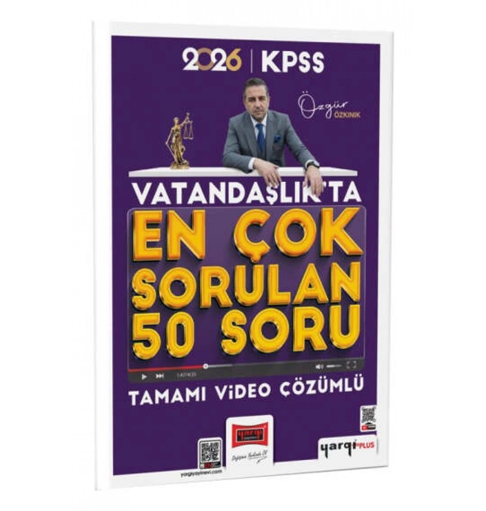 Yargı 2026 Kpss Vatandaşlık En Çok Sorulan 50 Soru Video Çözümlü