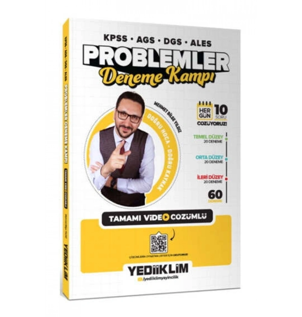 Kpss Ags Dgs Ales Problemler Deneme Kampı Video Çözümlü Yediiklim