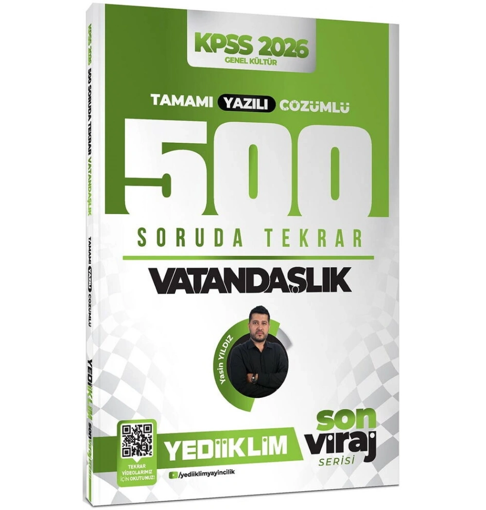 Kpss 2026 Ags Gk Vatandaşlık 500 Soruda Tekrar Son Viraj Yediiklim