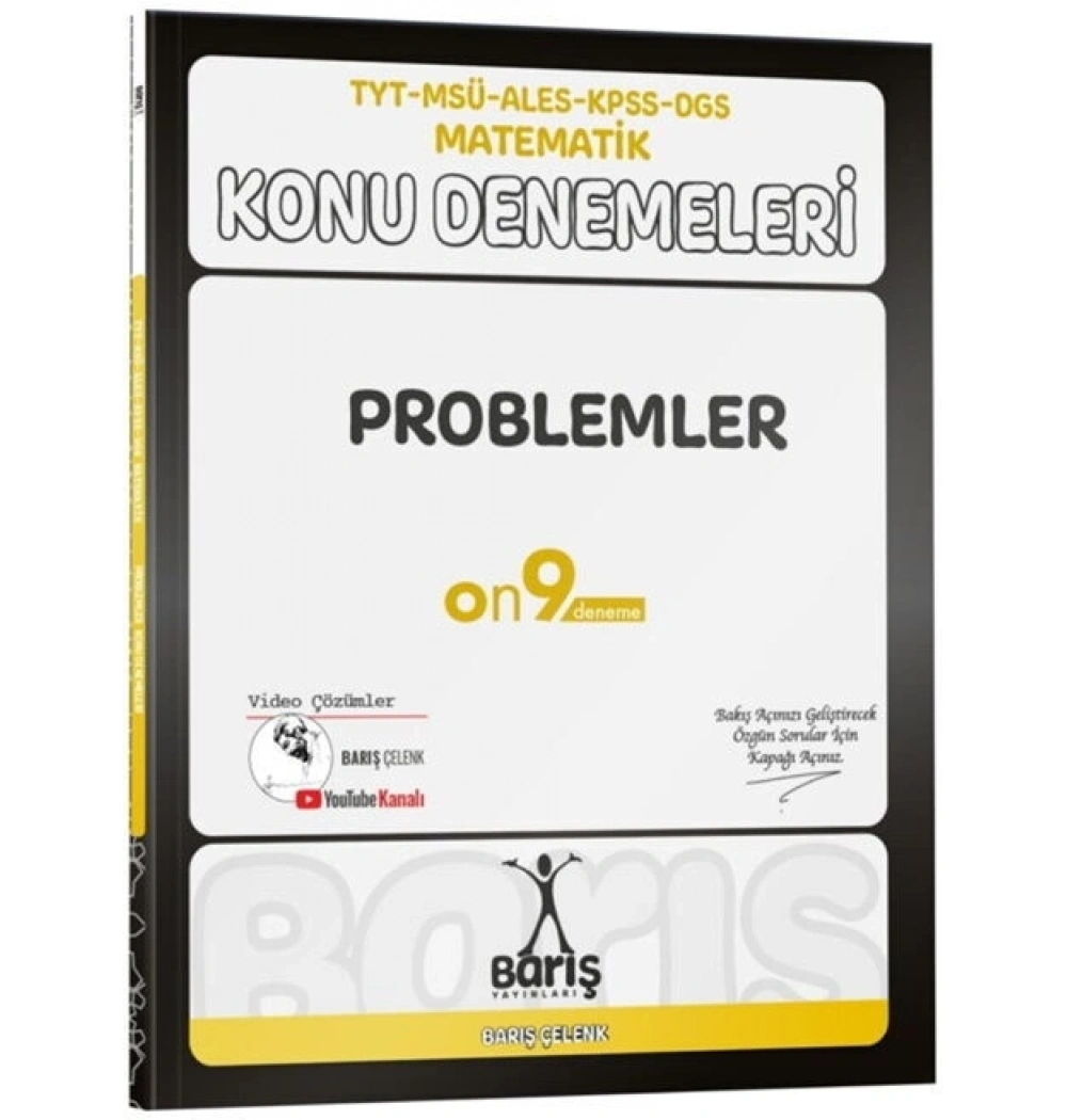 Tyt Msü Ales Kpss Dgs Matematik Problemler Konu Denemeler