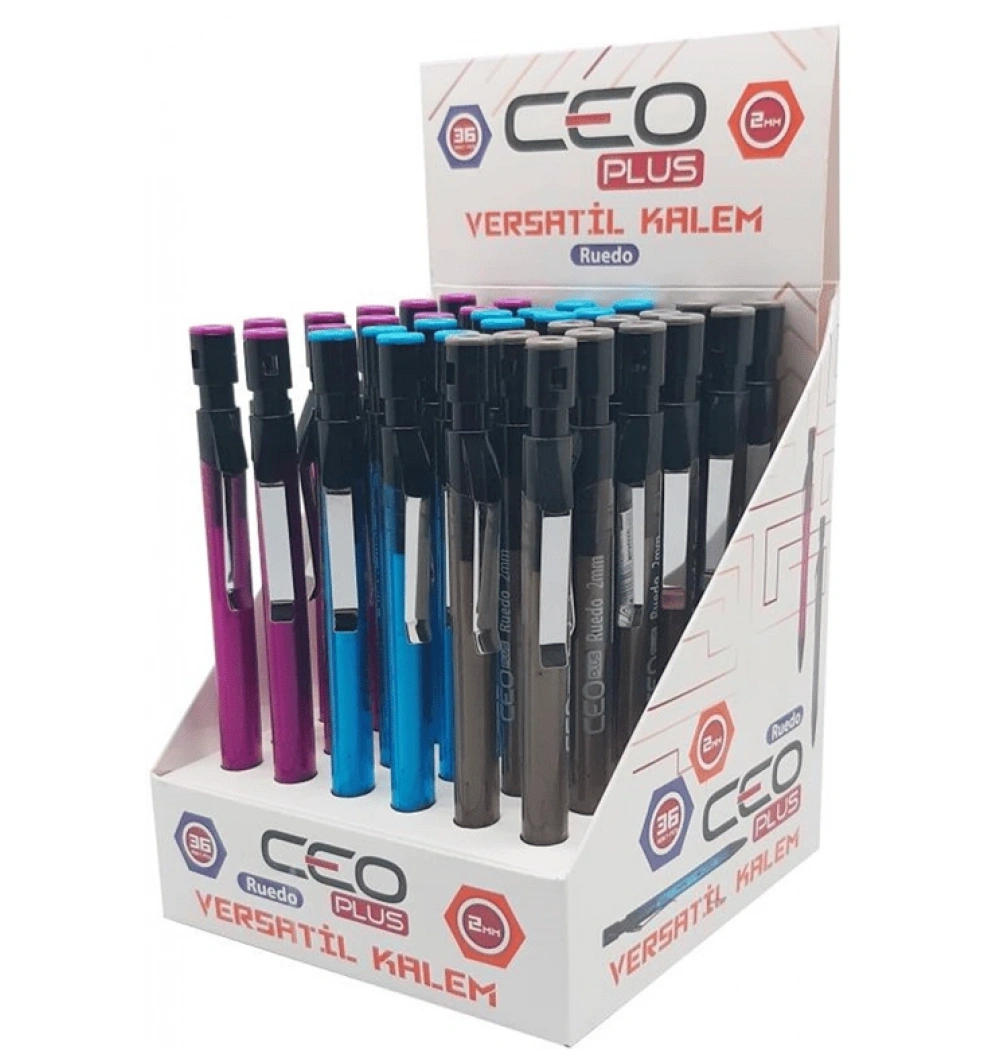 Ceo Versatil Kalemtraşlı Renkli Gövde 2mm