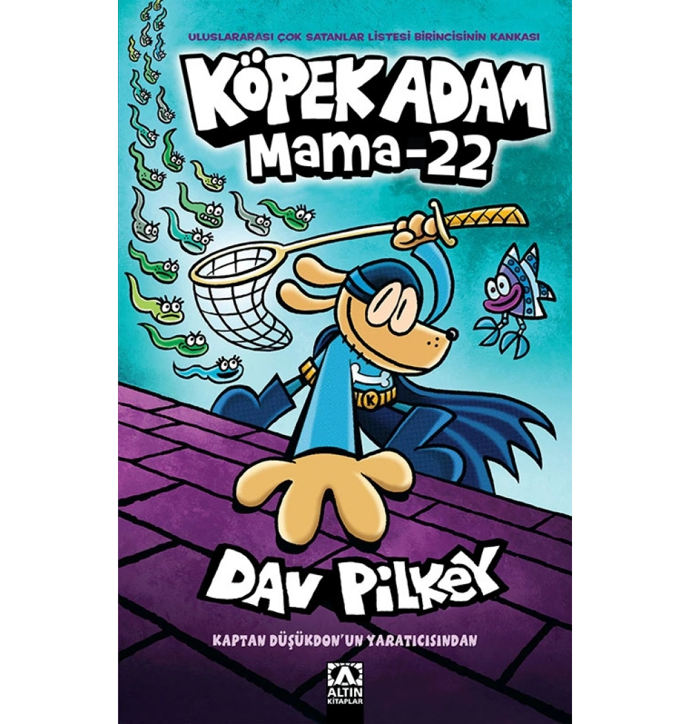 Köpek Adam 8 Mama 22 Dav Pi̇Lkey Altın Ki̇Taplar