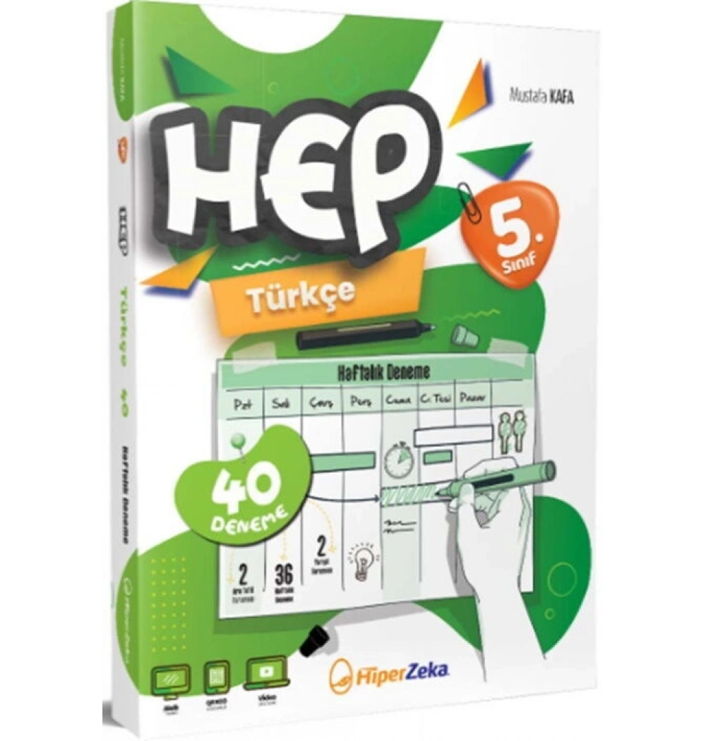 HİPERZEKA 5.SINIF HEP TÜRKÇE 40 DENEME