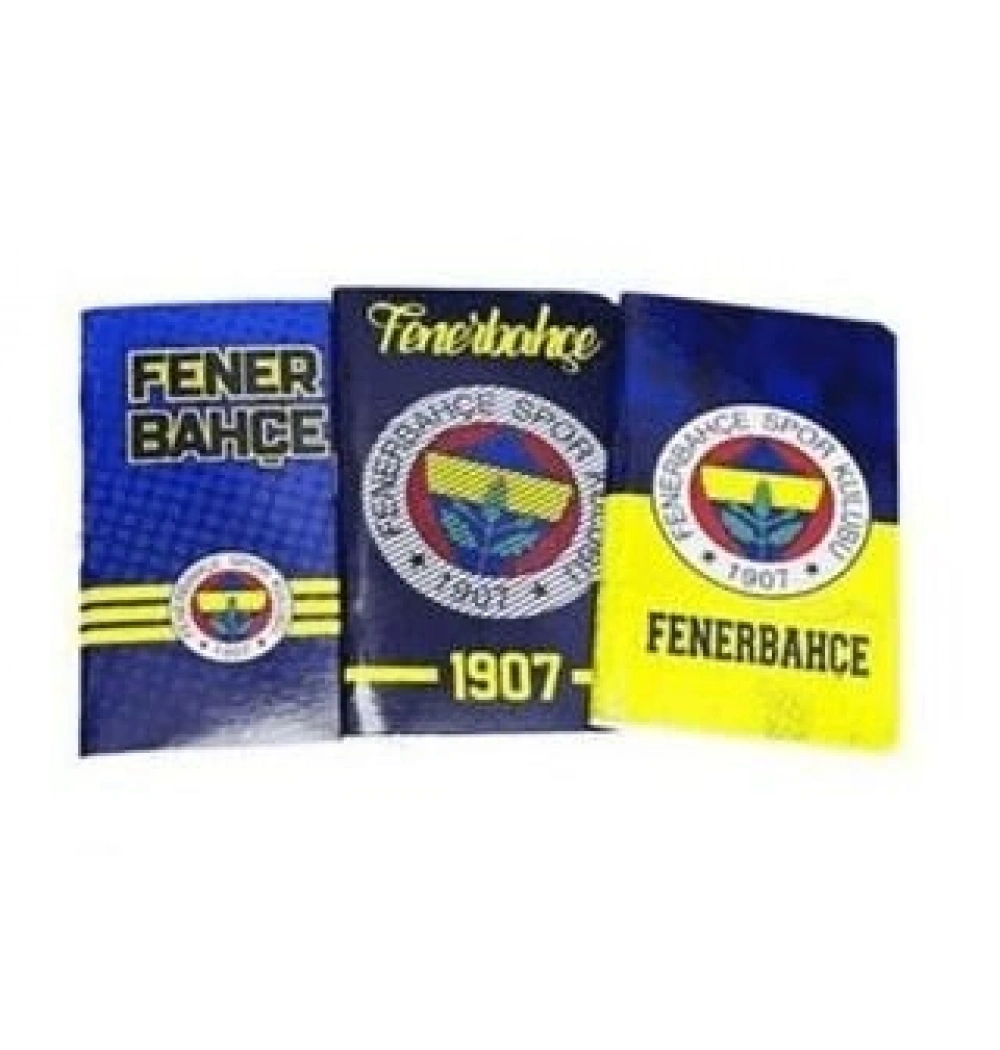 Fenerbahçe Bloknot 8*13 Tel Dikişli Karton Kapak 32 Yp Çizgili