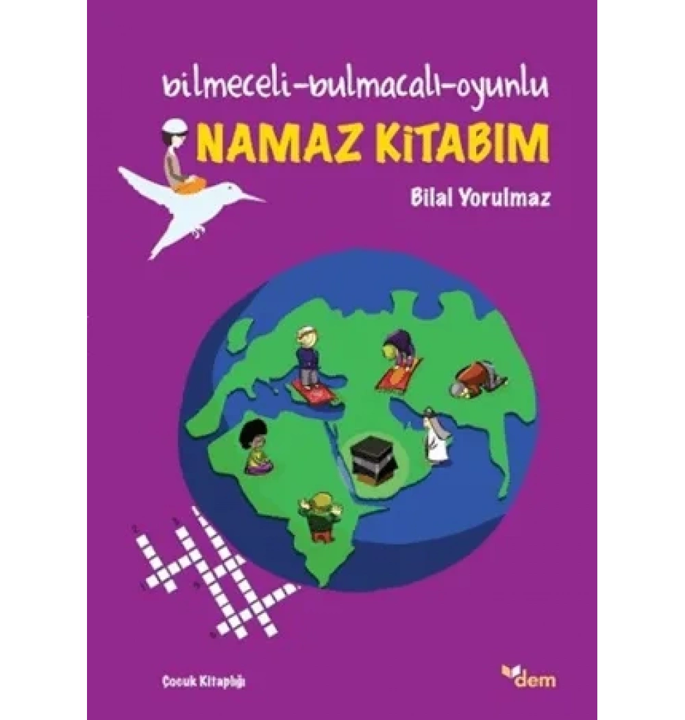 Bilmeceli Bulmacalı Oyunlu Namaz Kitabım Dem Yayın