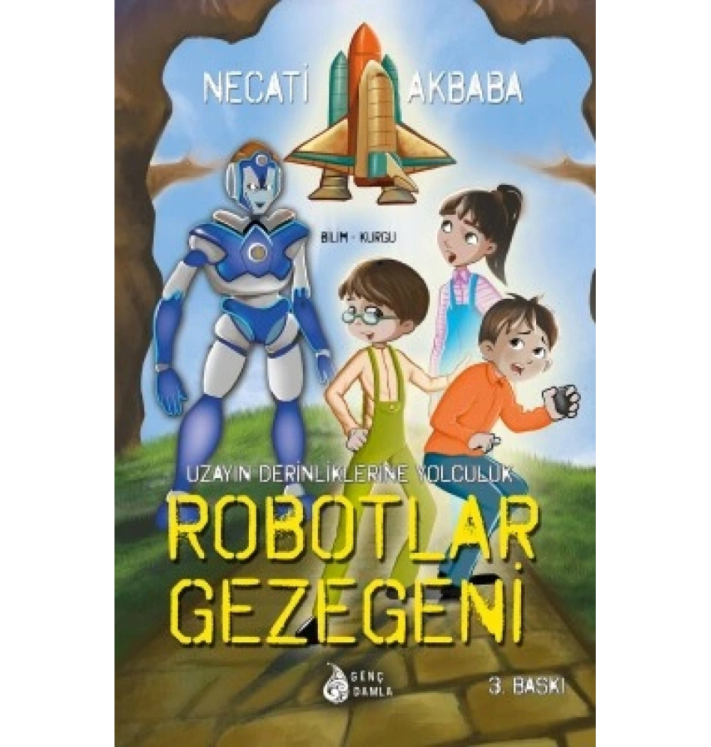 Uzayın Derinliklerine Yolcul.2 Kitap+Ayın Karanlık Yüzü Necati Akbaba Seti 3 Kitap Damla