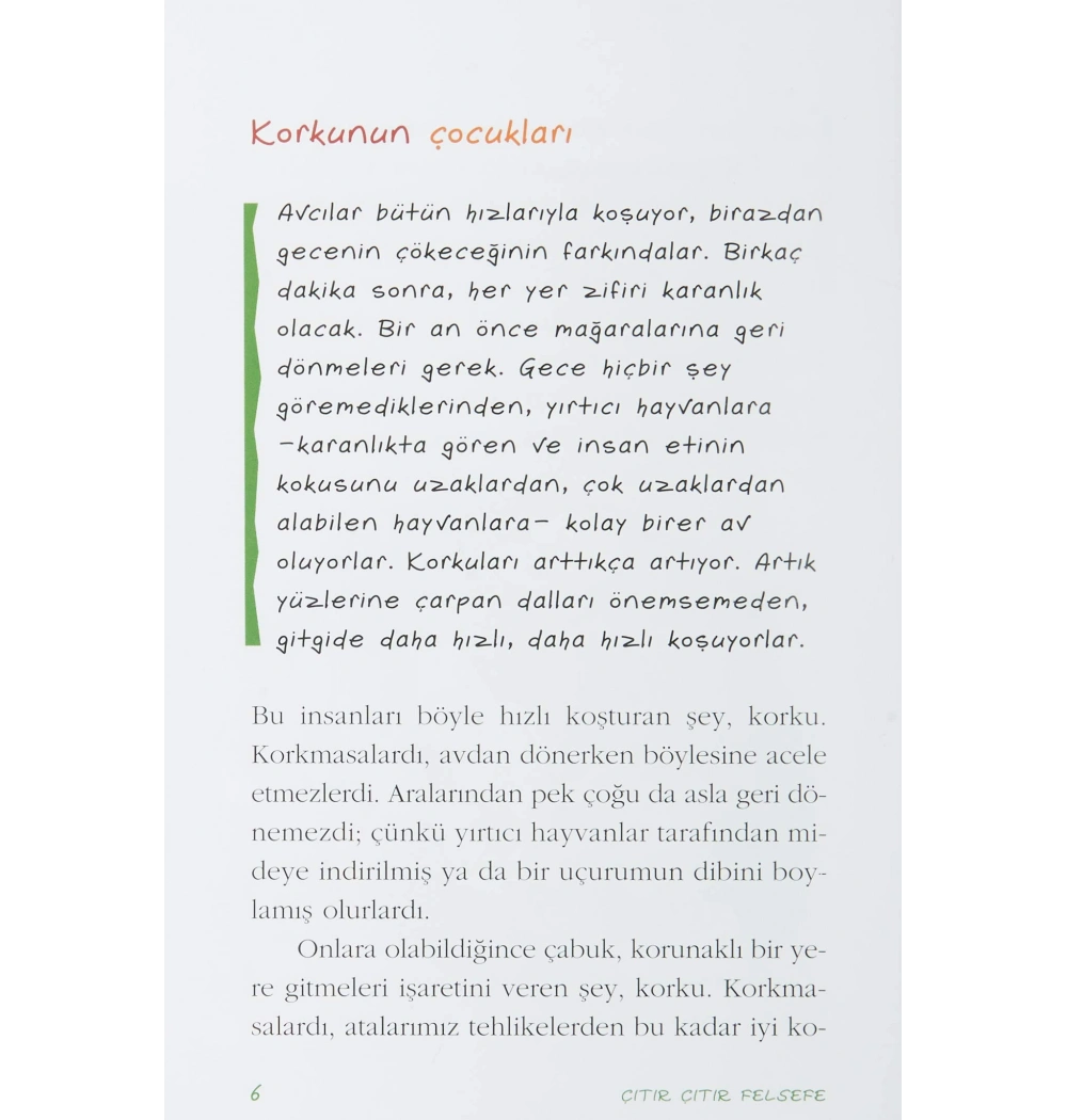 Cesaret Ve Korku (Çıtır Çıtır Felsefe) Günışığı Kitaplığı