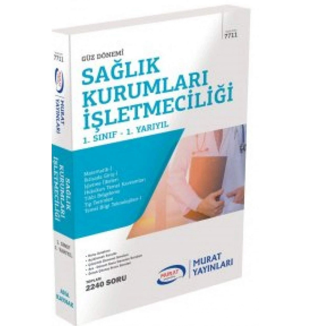 Murat 7711 Sağlık Kur.İşletm. 1.Sın 1.Yarıyıl