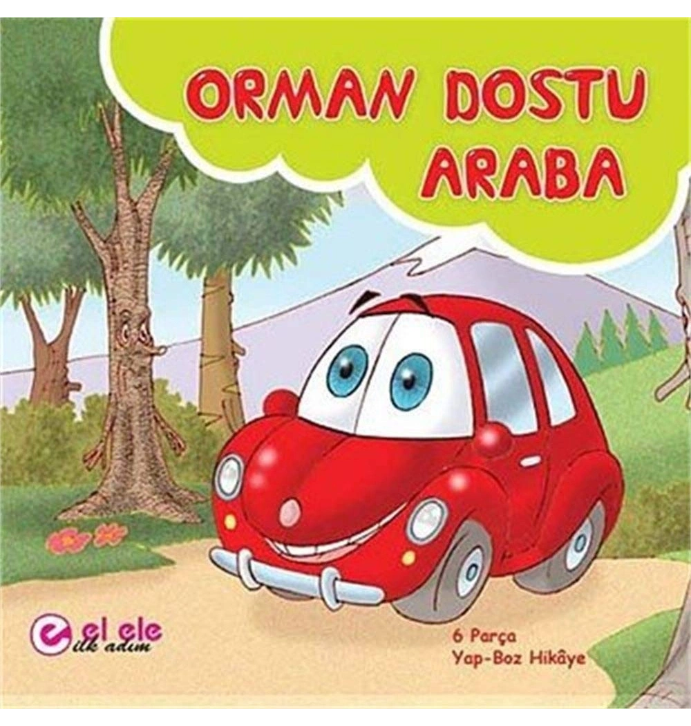 Orman Dostu Araba-Yapboz Hikaye-15*15 K021