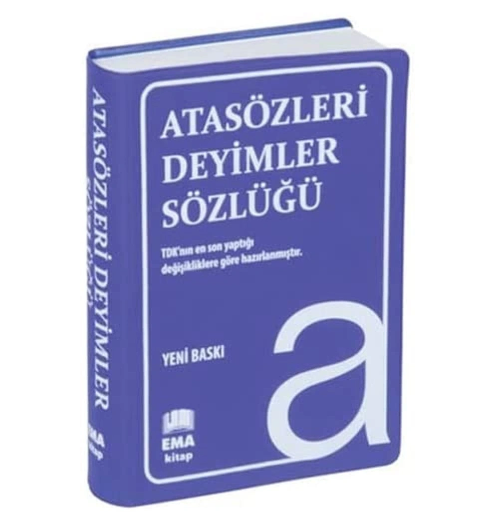 Atasözleri Deyimler Sözlüğü  Plastik Kapak M025 Ema Kitap