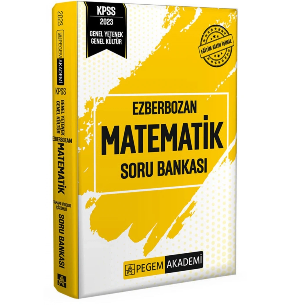 Pegem 2023 Kpss Gy Gk Matematik Soru Bankası