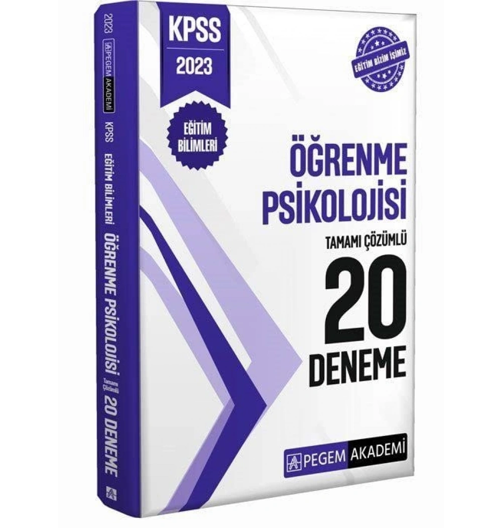 Pegem 2023 Kpss Öğrenme Psikolojisi 20 Çözümlü Deneme
