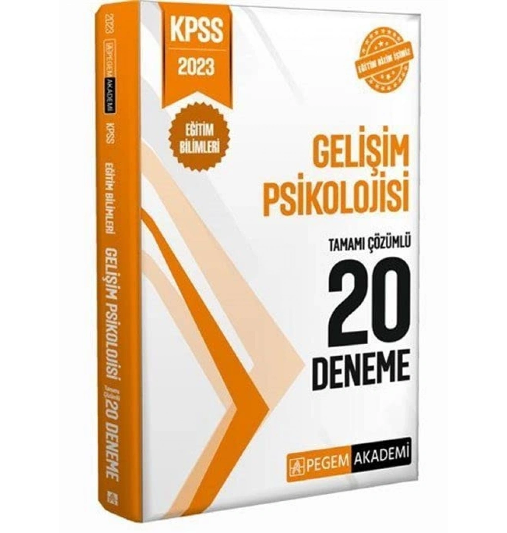 Pegem 2023 Kpss Gelişim Psikolojisi 20 Çözümlü Deneme