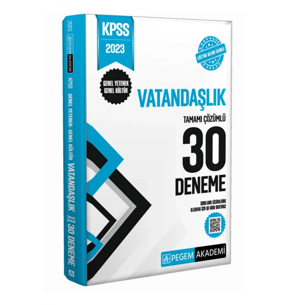Pegem 2023 Kpss Vatandaşlik 30 Çözümlü Deneme