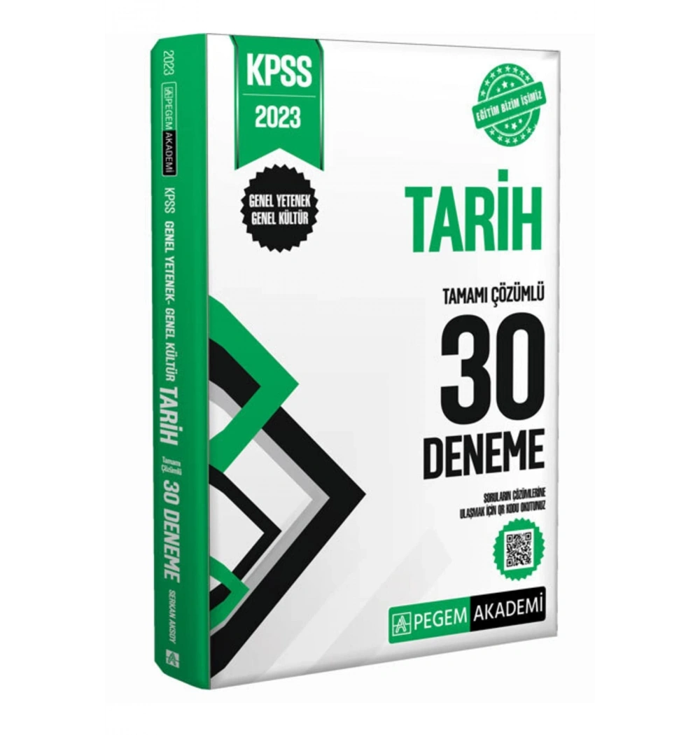 Pegem 2023 Kpss Tarih 30 Çözümlü Deneme