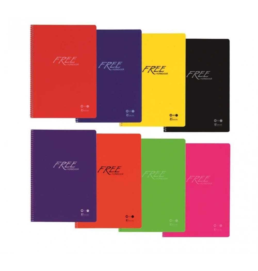 Keskin Color A4 80 Yp. Kareli Pp Kapak Free Defter