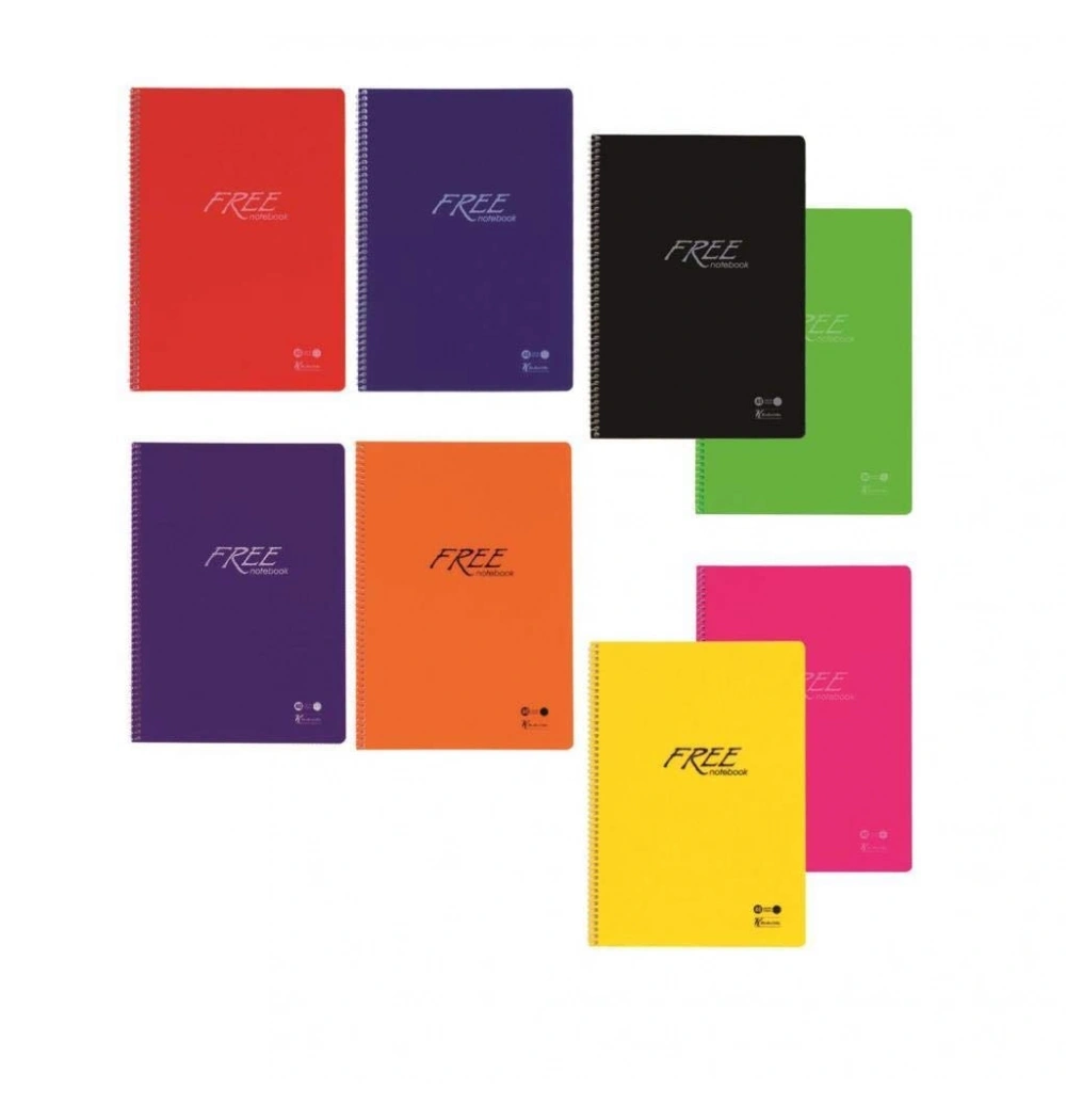 Keskin Color A4 80 Yp. Kareli Pp Kapak Free Defter