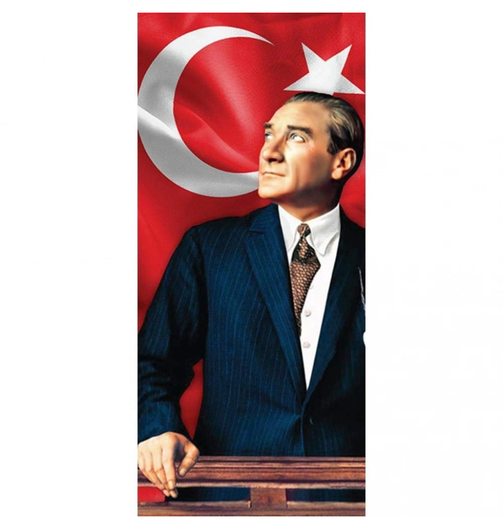Blue Focus Kutulu 230 Parça Puzzle Bayrak Ve Atatürk Mavi Lale