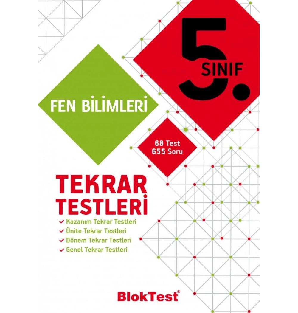 Bloktest 5.Sınıf Fen Bilimleri Tekrar Testleri