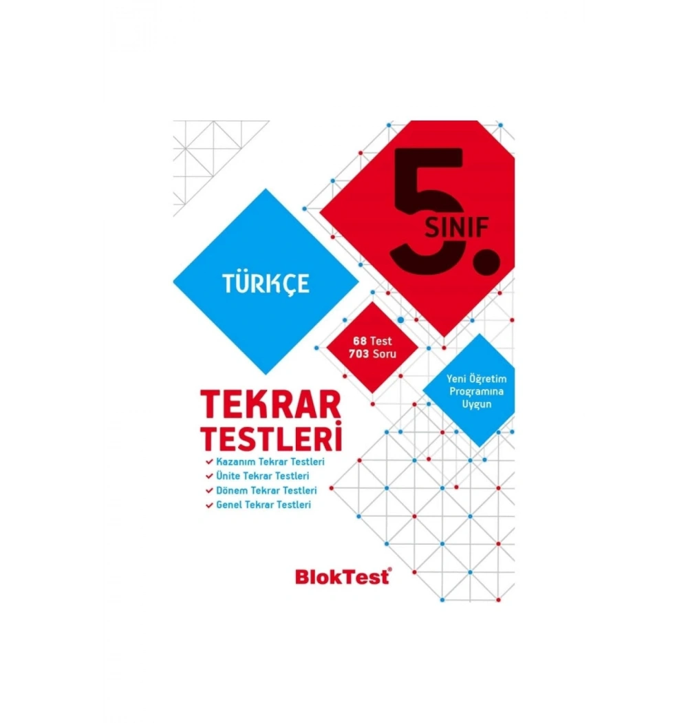 Bloktest 5.Sınıf Türkçe Tekrar Testleri