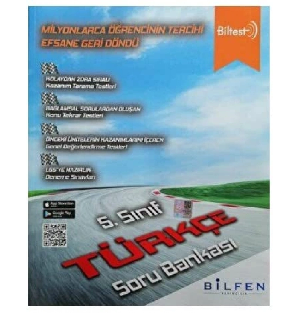 BİLFEN 5.SINIF BİLTEST TÜRKÇE SORU BANKASI