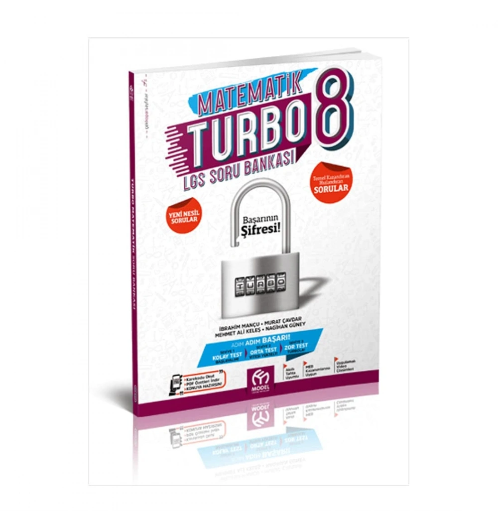 Model 8.Sınıf Turbo Matematik Soru Bankası