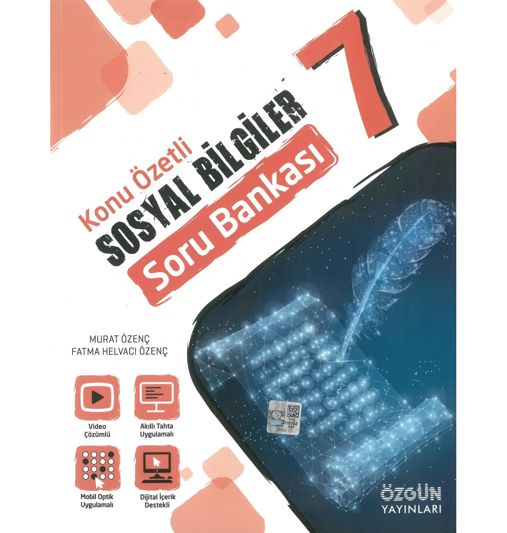 Özgün 7.Sınıf Sosyal Bilgiler Konu Özetli Soru Bankası