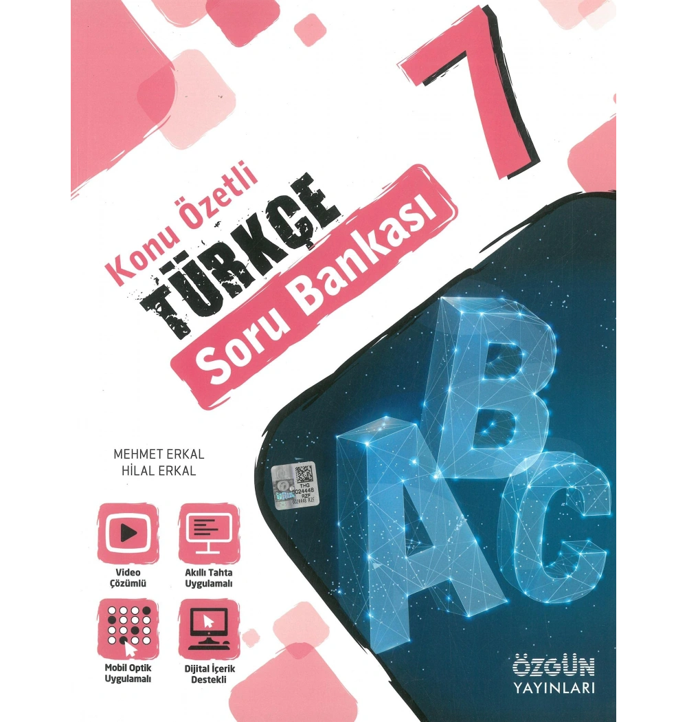 Özgün 7.Sınıf Türkçe Konu Özetli Soru Bankası