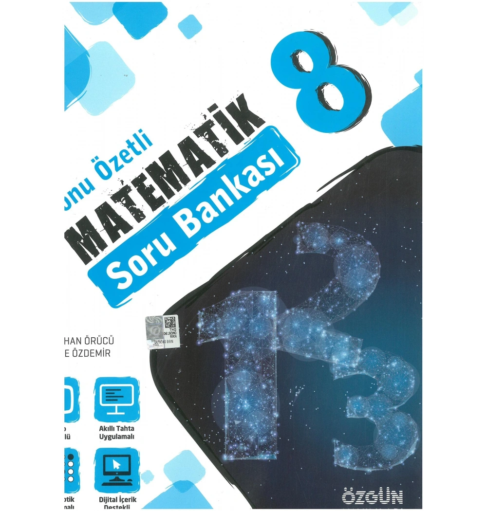 Özgün 8.Sınıf Matematik Konu Özetli Soru Bankası