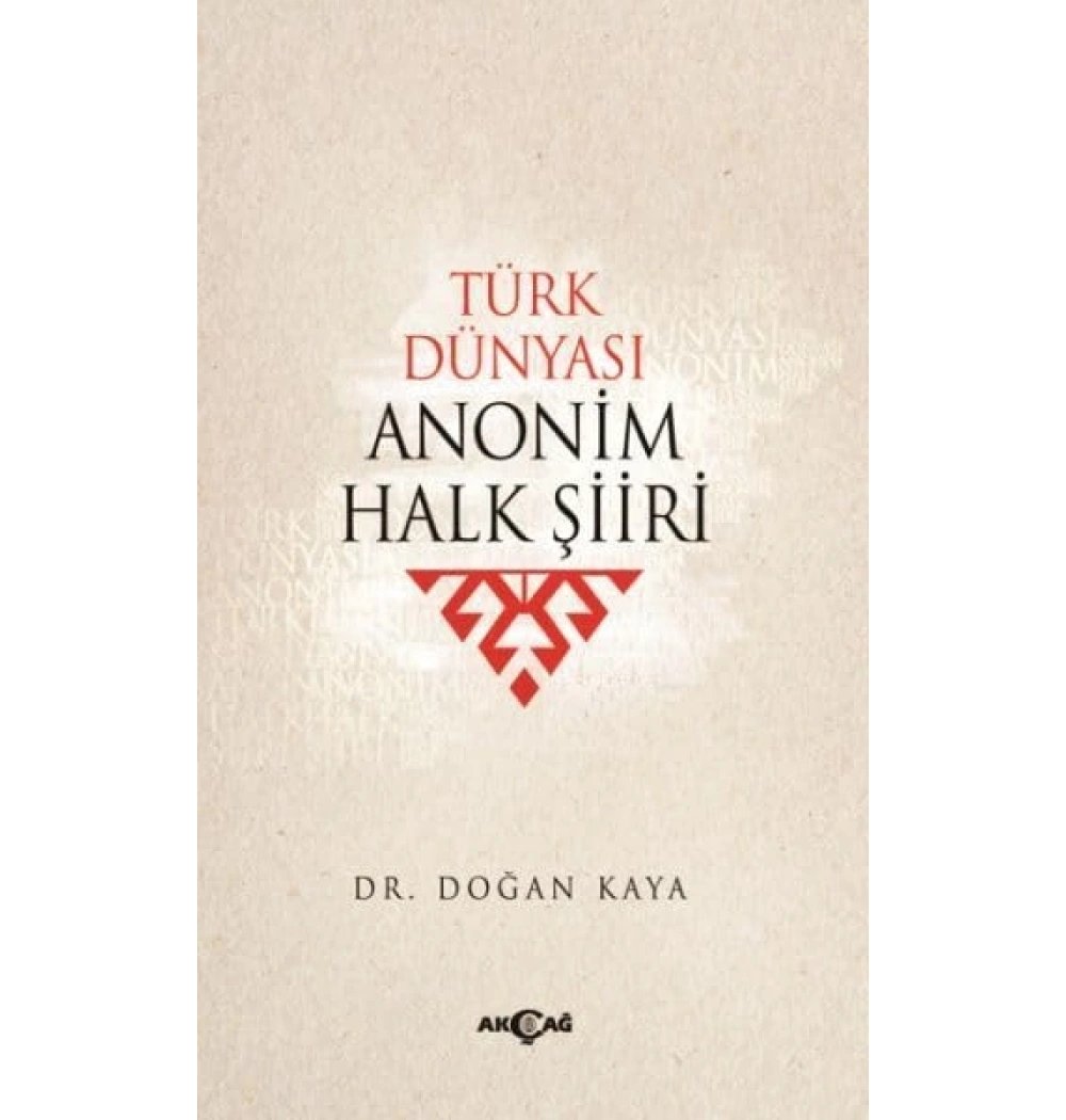 Türk Dünyası Anonim Halk Şiiri