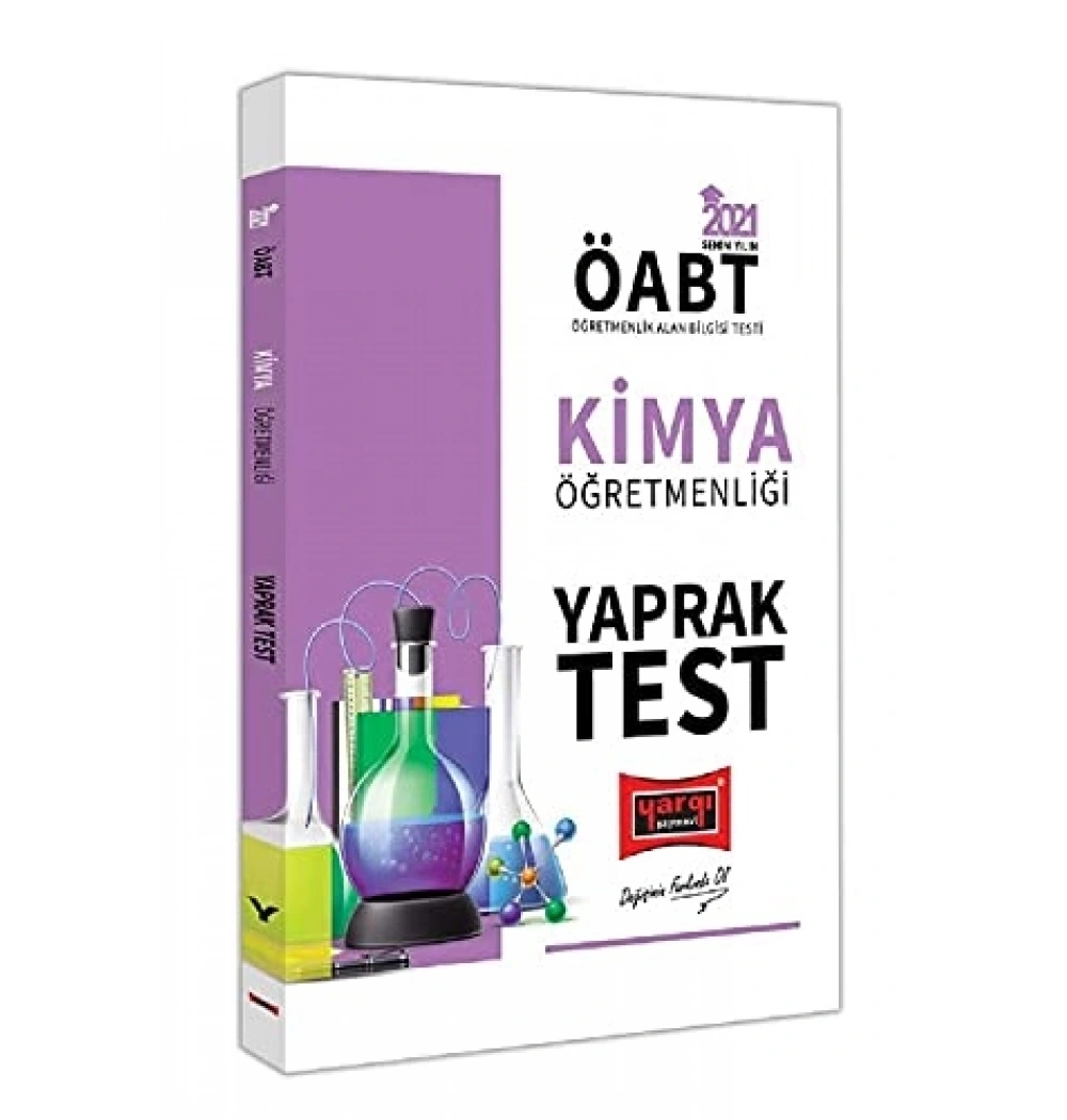 Yargı 2021 Öabt Kimya Öğretmenliği Yaprak Test