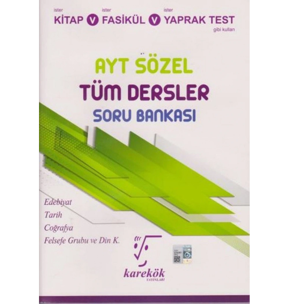 Karekök Ayt Sözel Tüm Dersler Soru Bankası