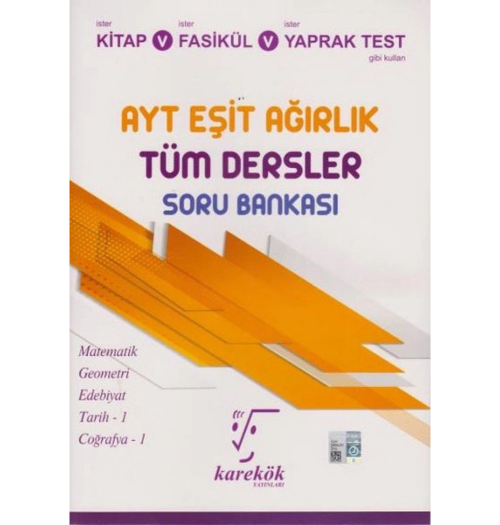 Karekök Ayt Eşit Ağırlık Tüm Dersler Soru Bankası