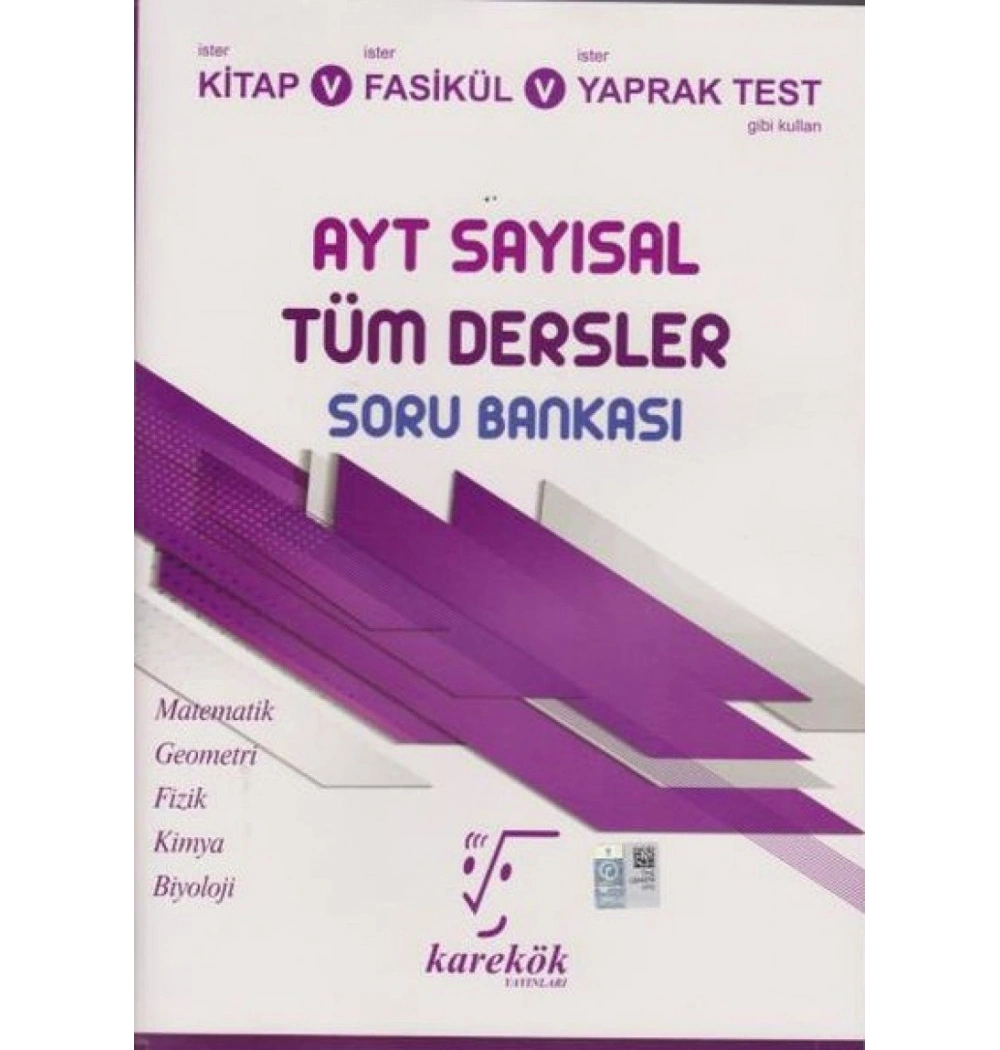 Karekök Ayt Sayısal Tüm Dersler Soru Bankası