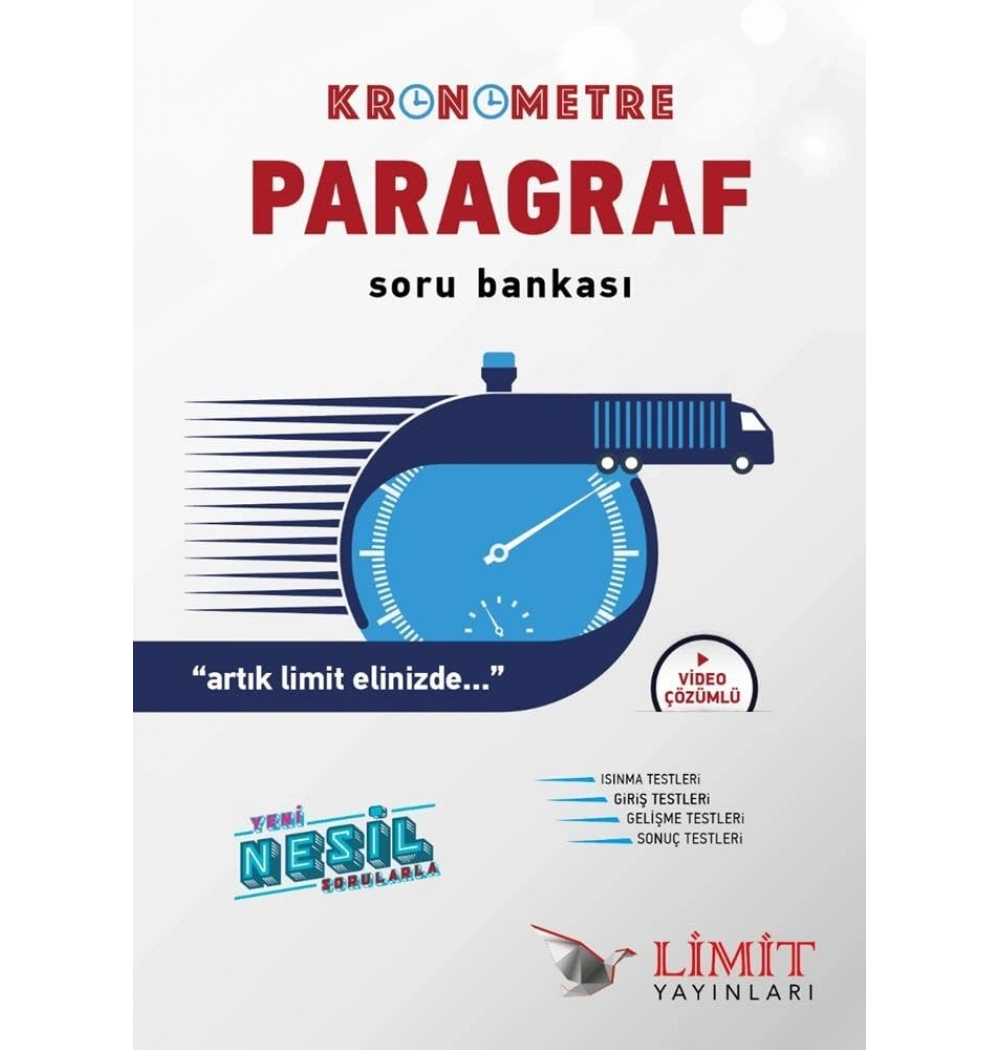 Limit Kronometre Paragraf Soru Bankası