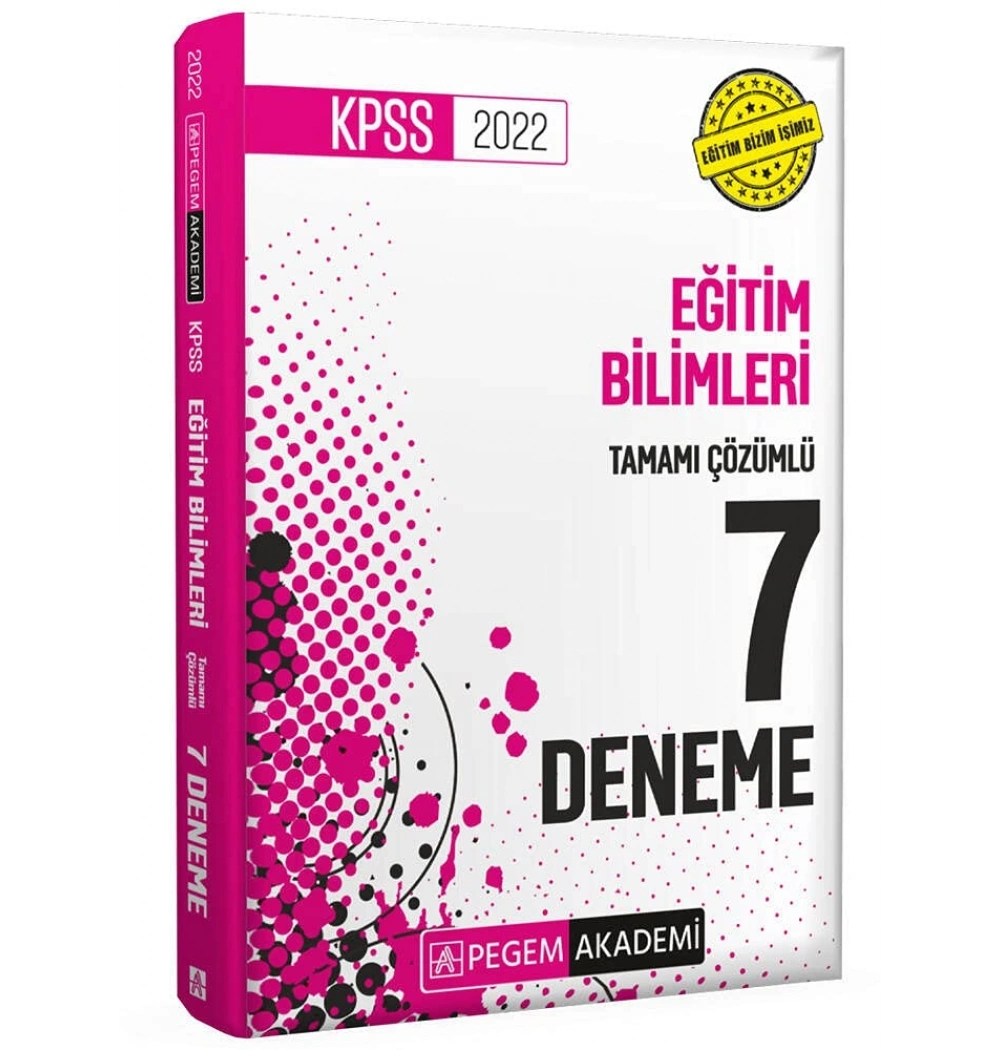 Pegem Kpss Eğitim Bilimleri 7 Çözümlü Deneme