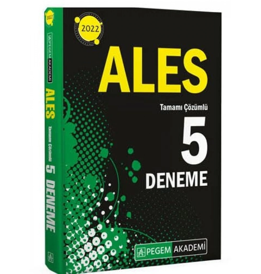 Pegem 2022 Ales 5 Çözümlü Deneme
