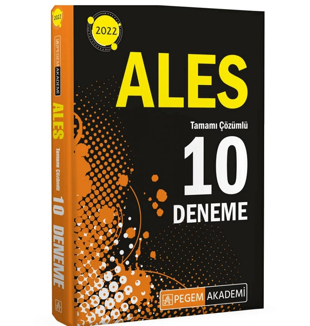 Pegem Ales Çözümlü 10 Deneme 2022