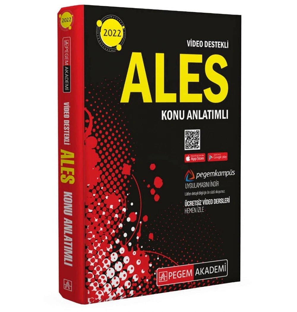 Pegem 2022 Ales Konu Anlatımlı