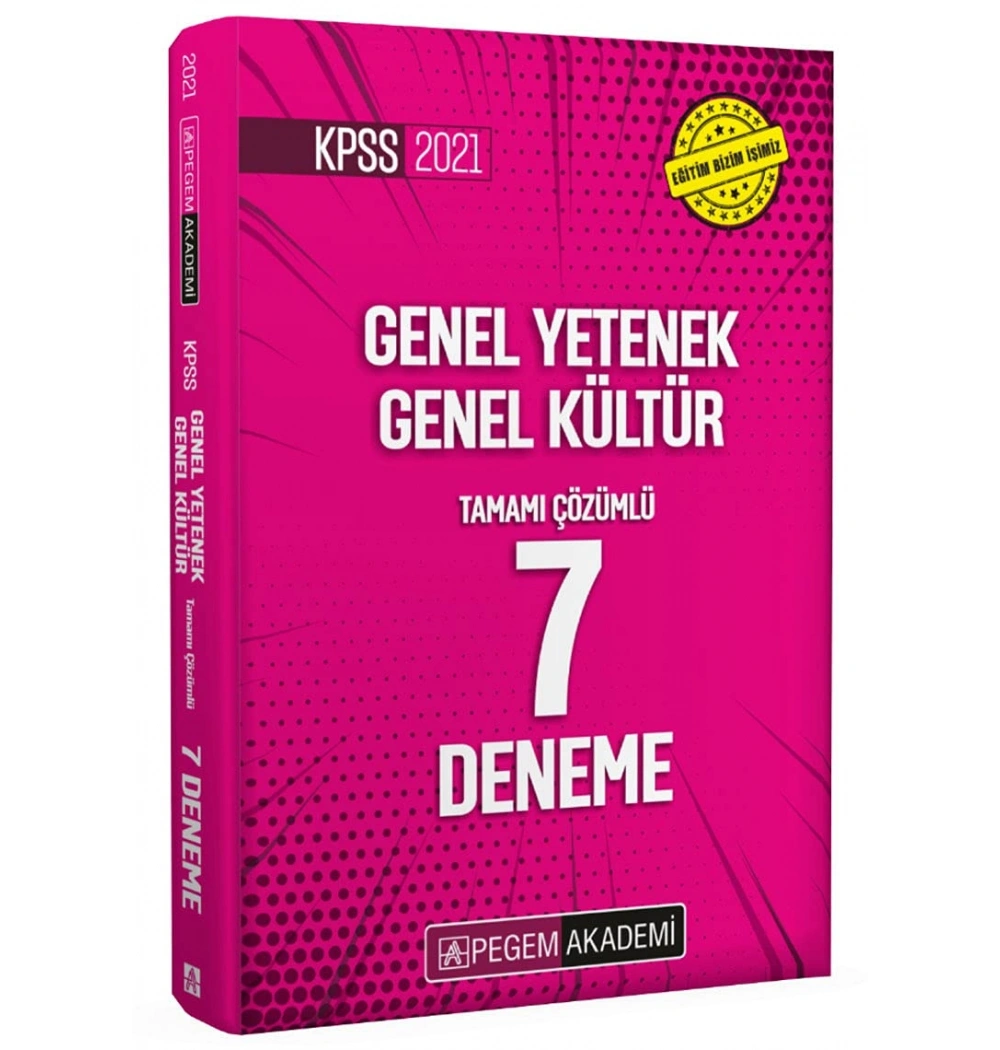 Pegem Kpss 2021 Gy Gk 7 Çözümlü Deneme