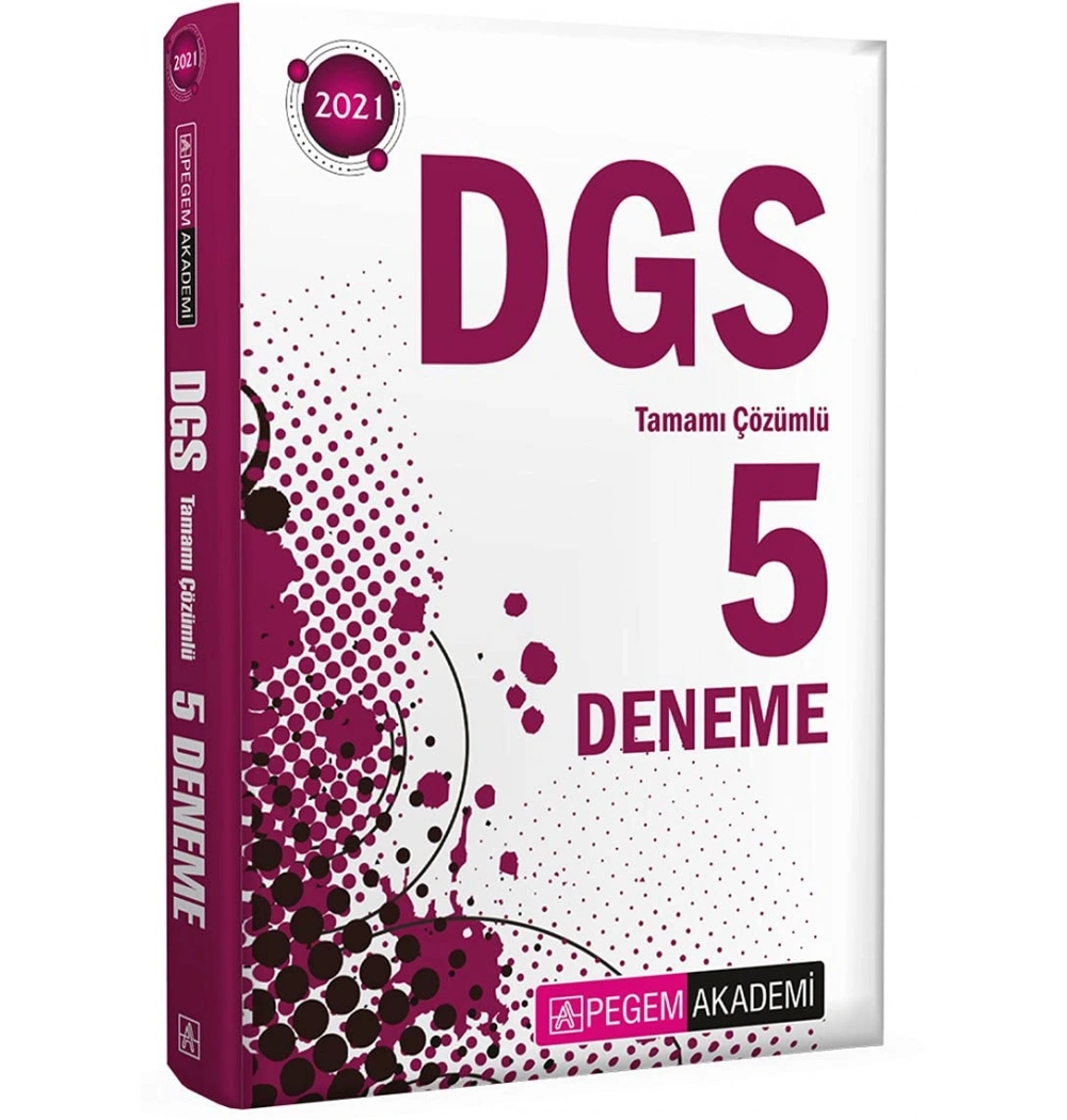 Pegem 2021 Dgs Çözümlü 5 Deneme
