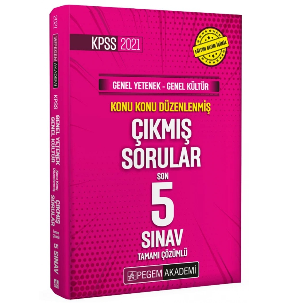 Pegem Kpss 2021 Gy Gk Son 5 Sınav Çıkmış Soru Ve Çözümleri